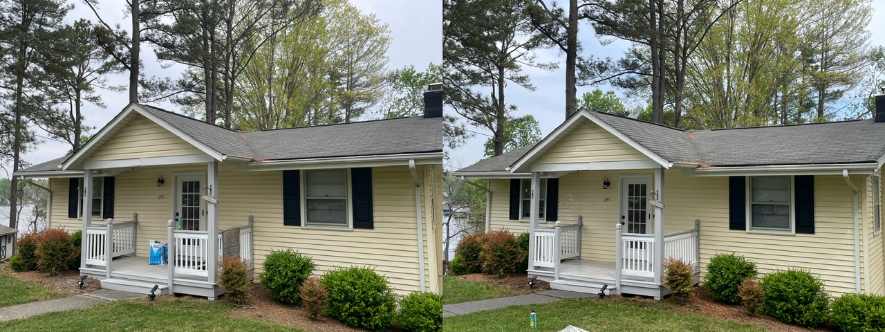House Washing in Smith Mountain Lake, VA by Gunk B Gone Pro Wash – Trusted Local Experts