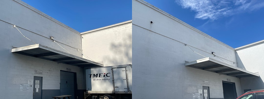 Massive 170,000 Sq Ft Commercial Building Cleaned in Salem, VA by Gunk B Gone Pro Wash