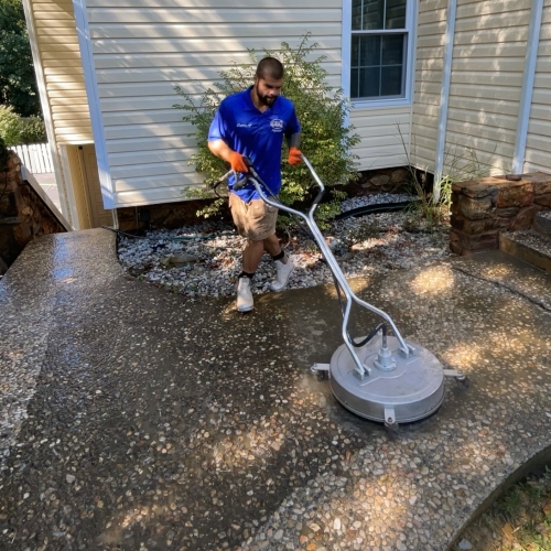 Roanoke surface cleaning